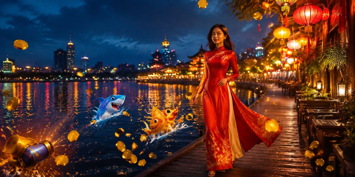 Người phụ nữ mặc áo dài tại Hà Nội trải nghiệm trò chơi trực tuyến trên điện thoại